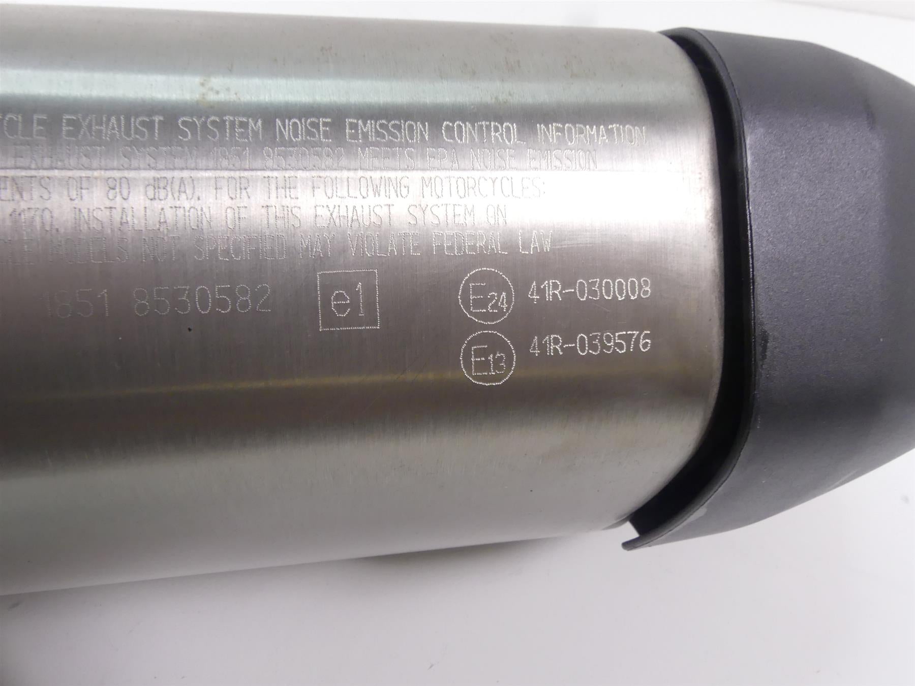 2014 BMW R1200GS K50 Oem Exhaust Muffler Silencer Damper Pipe 18518530582 {{ shop.shopifyCountryName }} - Mototech271