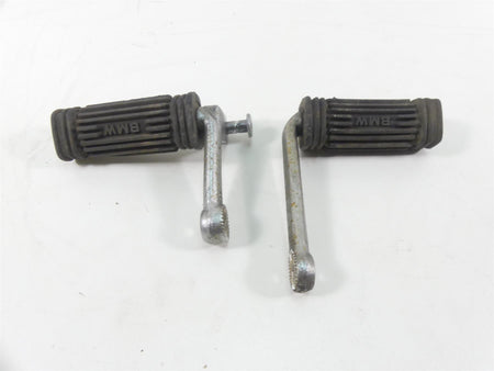 1978 BMW R100 S (2474) Front Rider Footpeg Foot Peg Rest Set 23411236733 {{ shop.shopifyCountryName }} - Mototech271