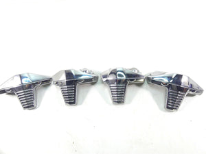 2008 Suzuki M109R VZR1800 Chrome Cylinder Head Plug Covers Set 11174-48G10 | Mototech271