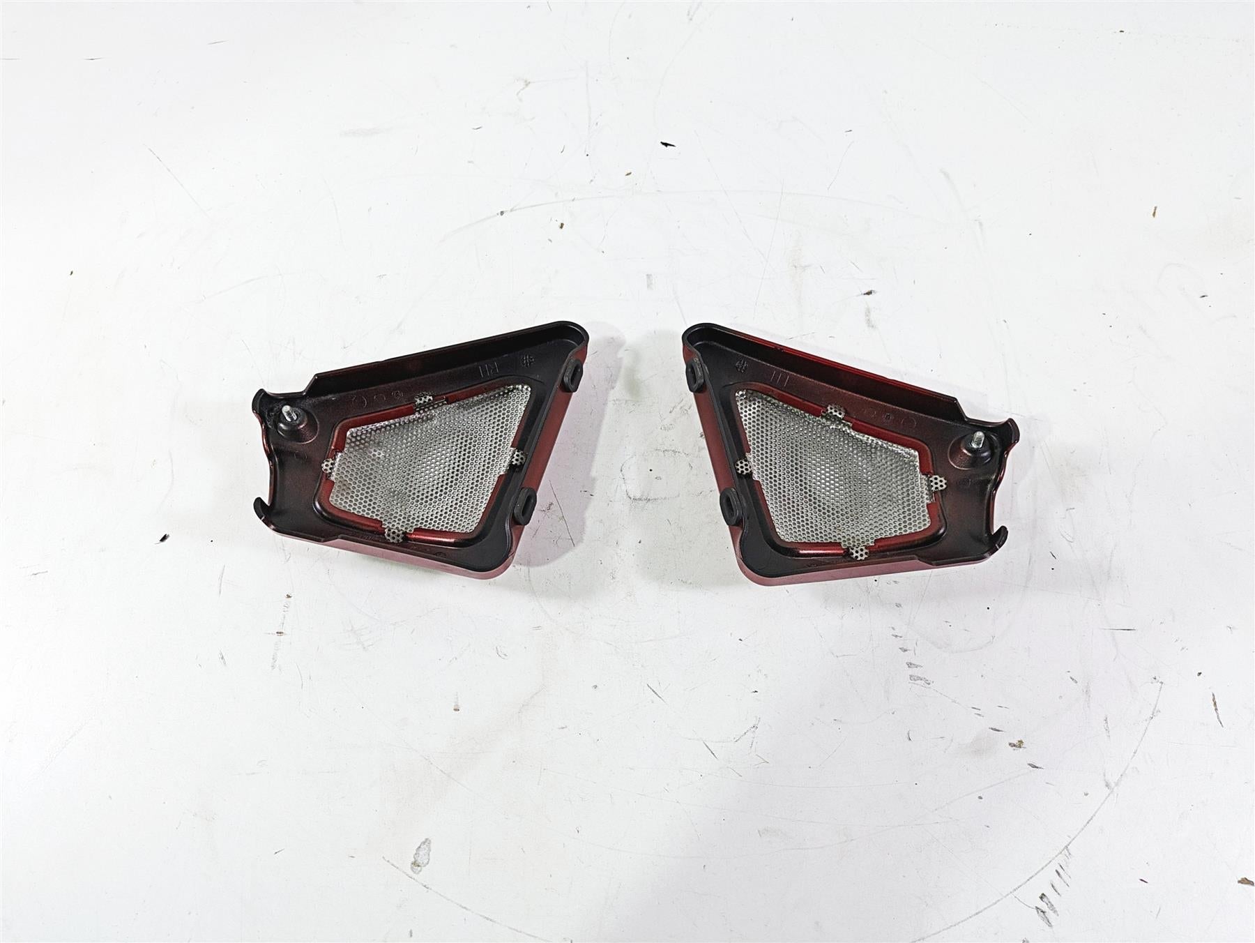 2013 Harley VRSCDX Night Rod Sp Neck Cover Set Ember Red Sunglo 66297-07 {{ shop.shopifyCountryName }} - Mototech271