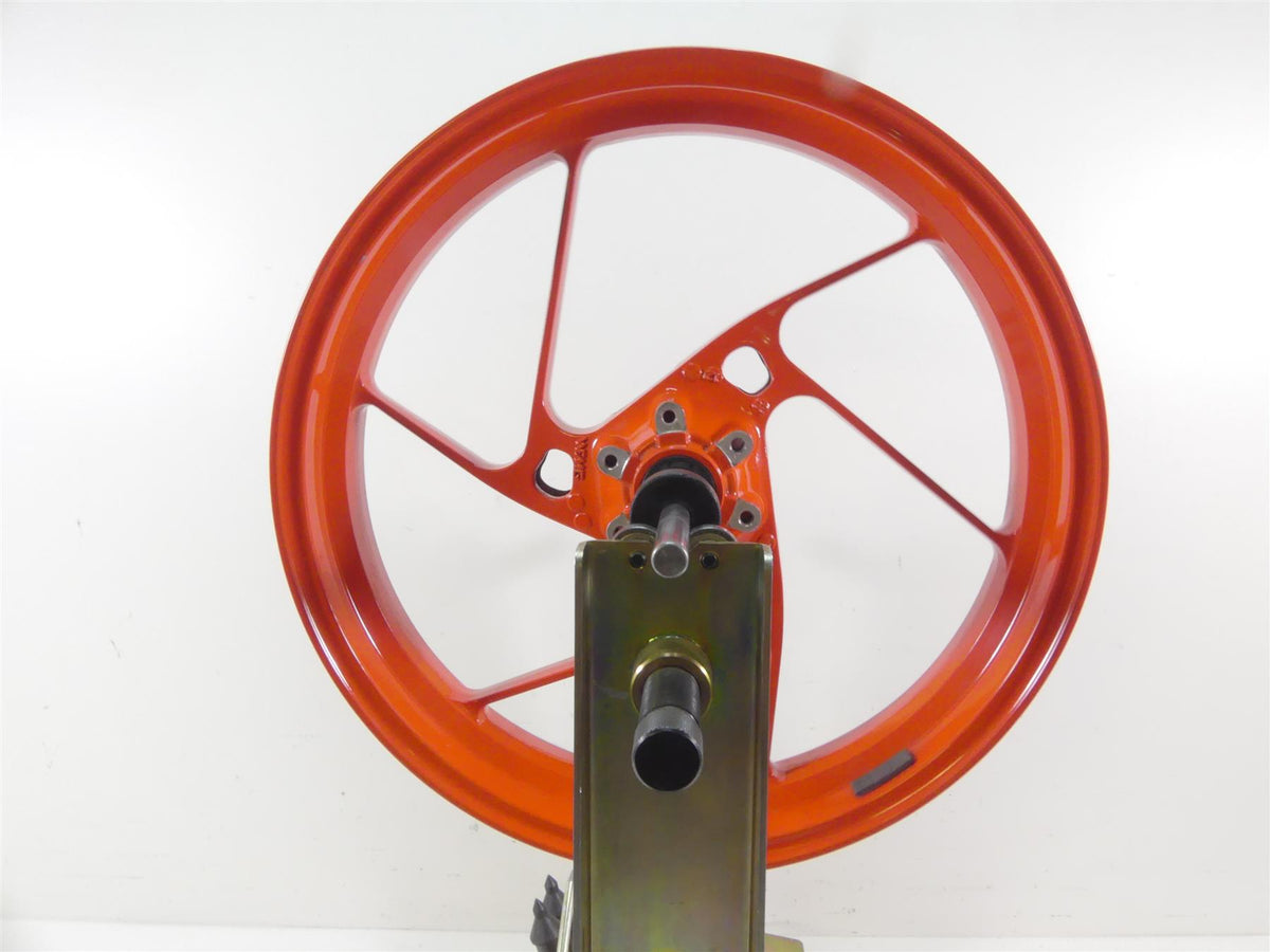 2021 Aprilia RS 660 Straight Red 17x3.5 Front Wheel Rim 2B005585 {{ shop.shopifyCountryName }} - Mototech271