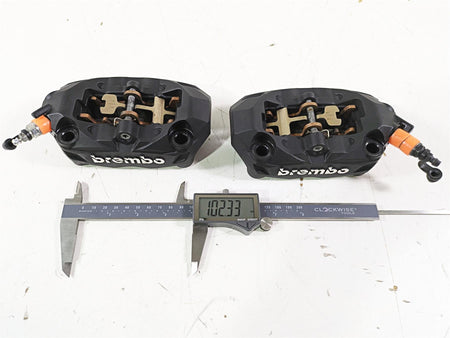 2021 Aprilia RS660 Brembo Monoblock Front Brake Caliper 100mm 2B006451 2B006452 {{ shop.shopifyCountryName }} - Mototech271