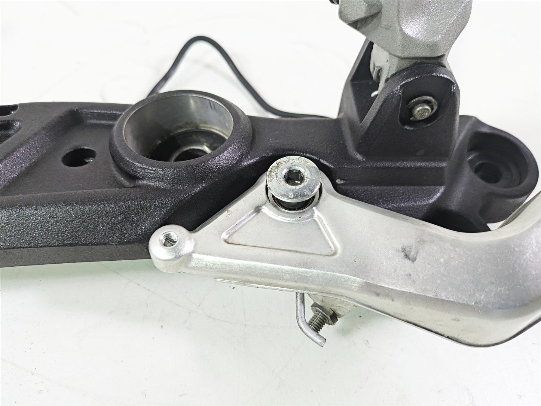 2015 Ducati Hypermotard 821 SP Right Footpeg Bracket & Brake Lever 82412101BA {{ shop.shopifyCountryName }} - Mototech271