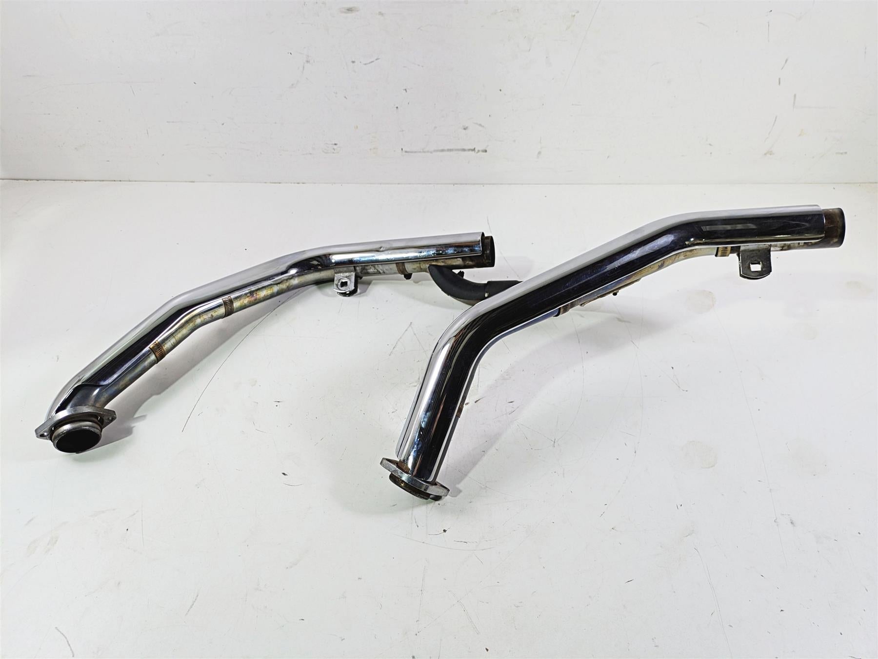 2002 Harley Dyna FXDL Low Rider Oem Exhaust Pipe Header Set 65668-98 65669-98 {{ shop.shopifyCountryName }} - Mototech271