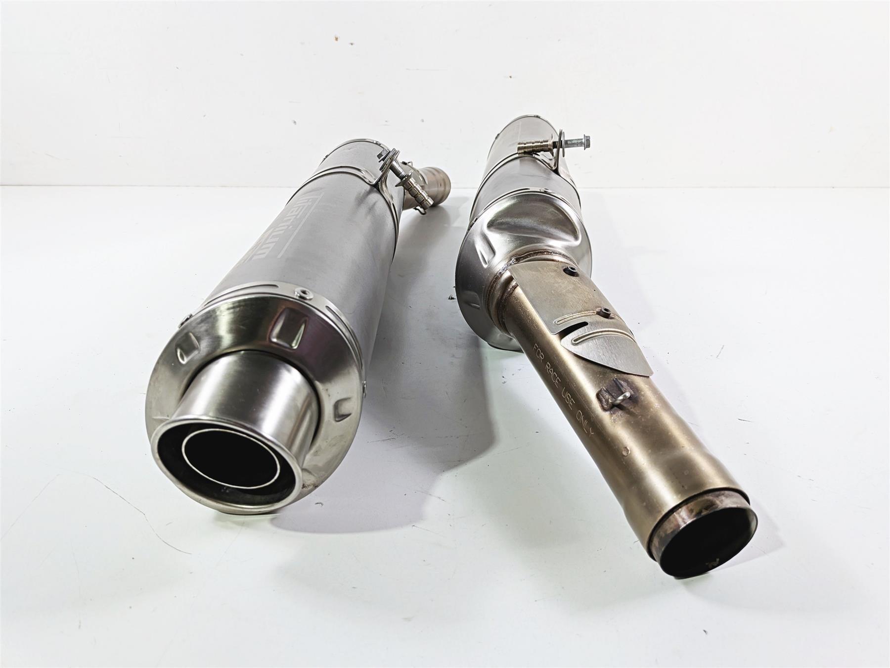 2008 Aprilia RSVR 1000 Factory Titanium Racing Exhaust Pipe Muffler AP8119716 {{ shop.shopifyCountryName }} - Mototech271