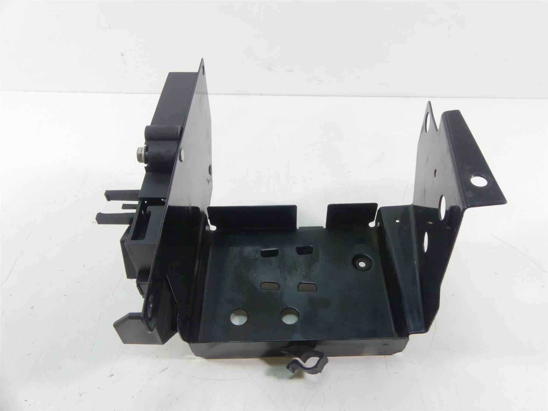 2007 Harley Touring FLHTCU SE CVO Electra Glide Battery Tray Box Stay 66281-02 {{ shop.shopifyCountryName }} - Mototech271