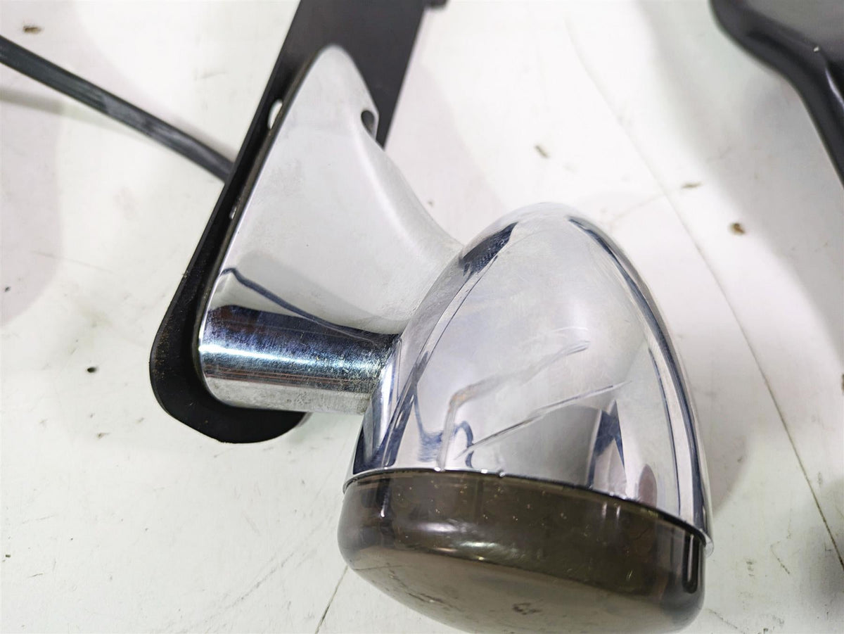 2016 Harley Touring FLTRX Road Glide Front Blinker Turn Signal & Mounts 67800512 {{ shop.shopifyCountryName }} - Mototech271