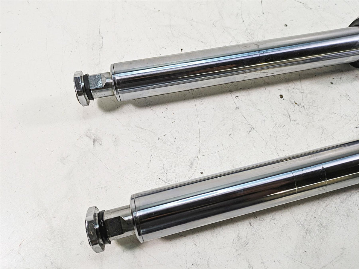 2010 Harley Touring FLHTCU Electra Glide Chrome Front Forks 41mm -Read 46495-09 {{ shop.shopifyCountryName }} - Mototech271