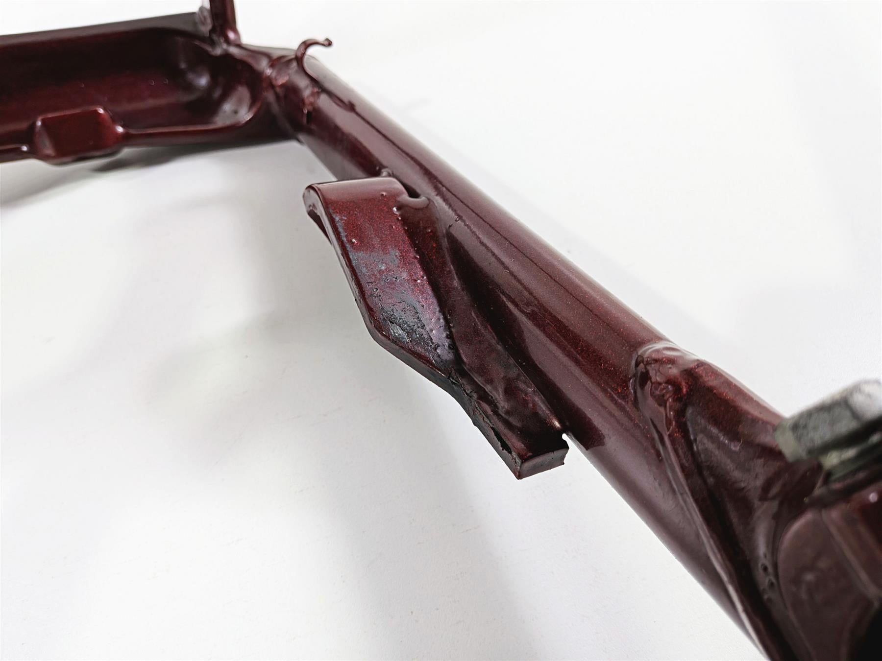 2009 Harley FXCWC Softail Rocker Swingarm Swing Arm + Axle 47694-09 47628-08 {{ shop.shopifyCountryName }} - Mototech271