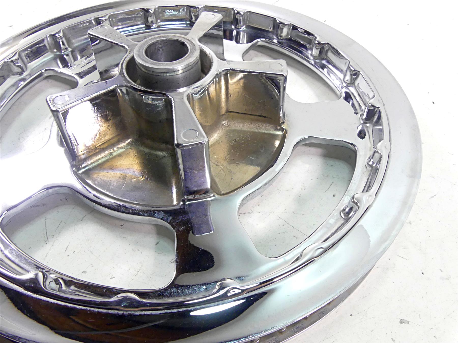 2015 Harley Touring FLHXS Street Glide Rear Chrome 68T Sprocket Pulley 37781-09 {{ shop.shopifyCountryName }} - Mototech271