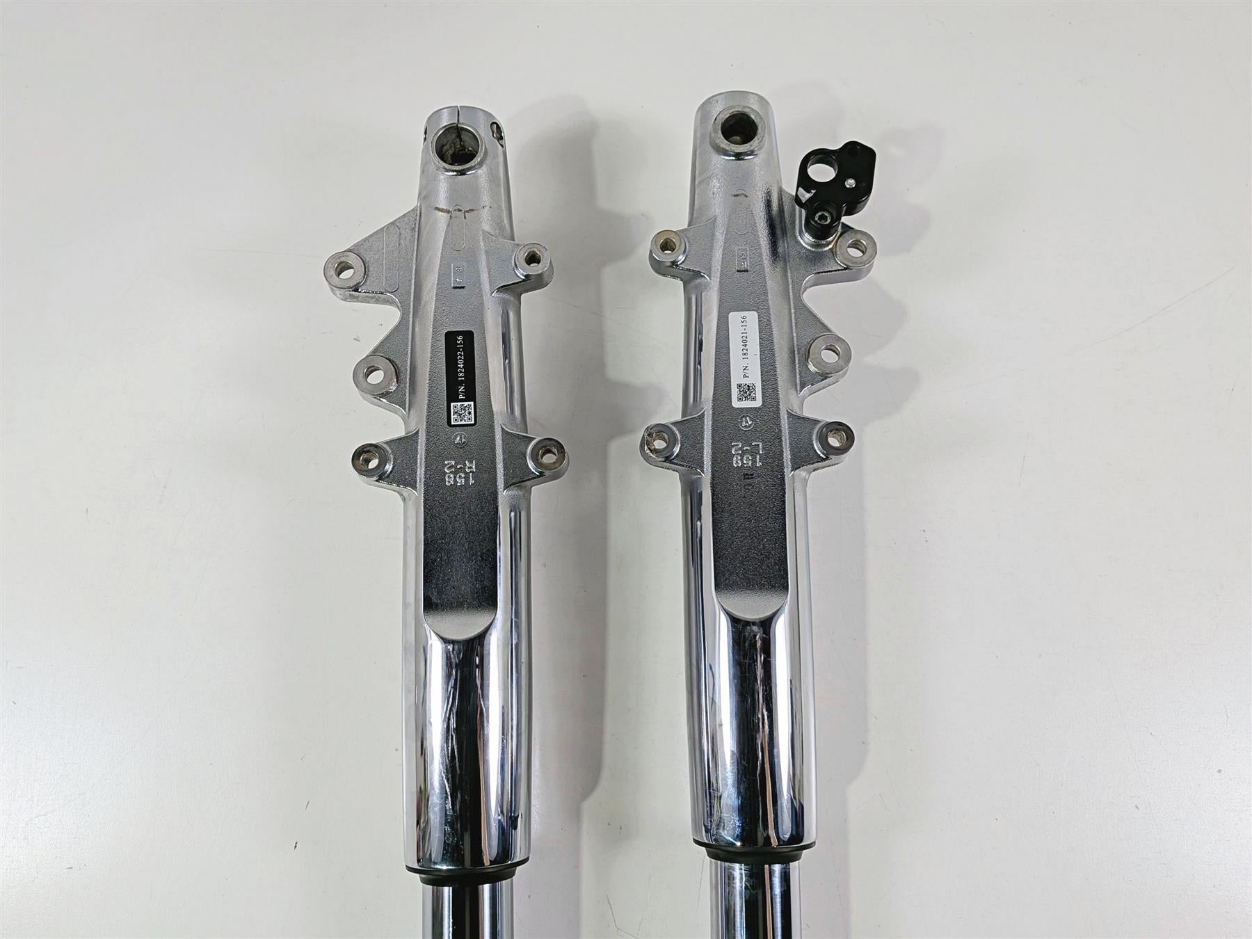 2015 Indian Chieftain Straight Chrome Front Fork Leg Set - 46mm 1824021 1824022-Mototech271