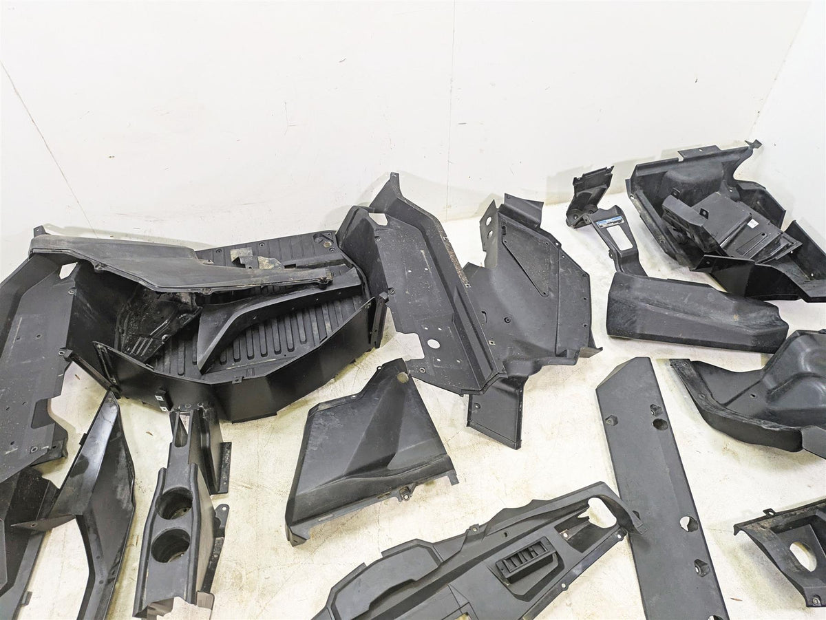 2023 Kawasaki Teryx KRX KRF 1000 C Black Molded Interior Fairing Cover Set {{ shop.shopifyCountryName }} - Mototech271