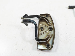 2008 Harley FLHTCU Electra Glide Left Bent Floor Board + Shift Lever 33895-82E | Mototech271