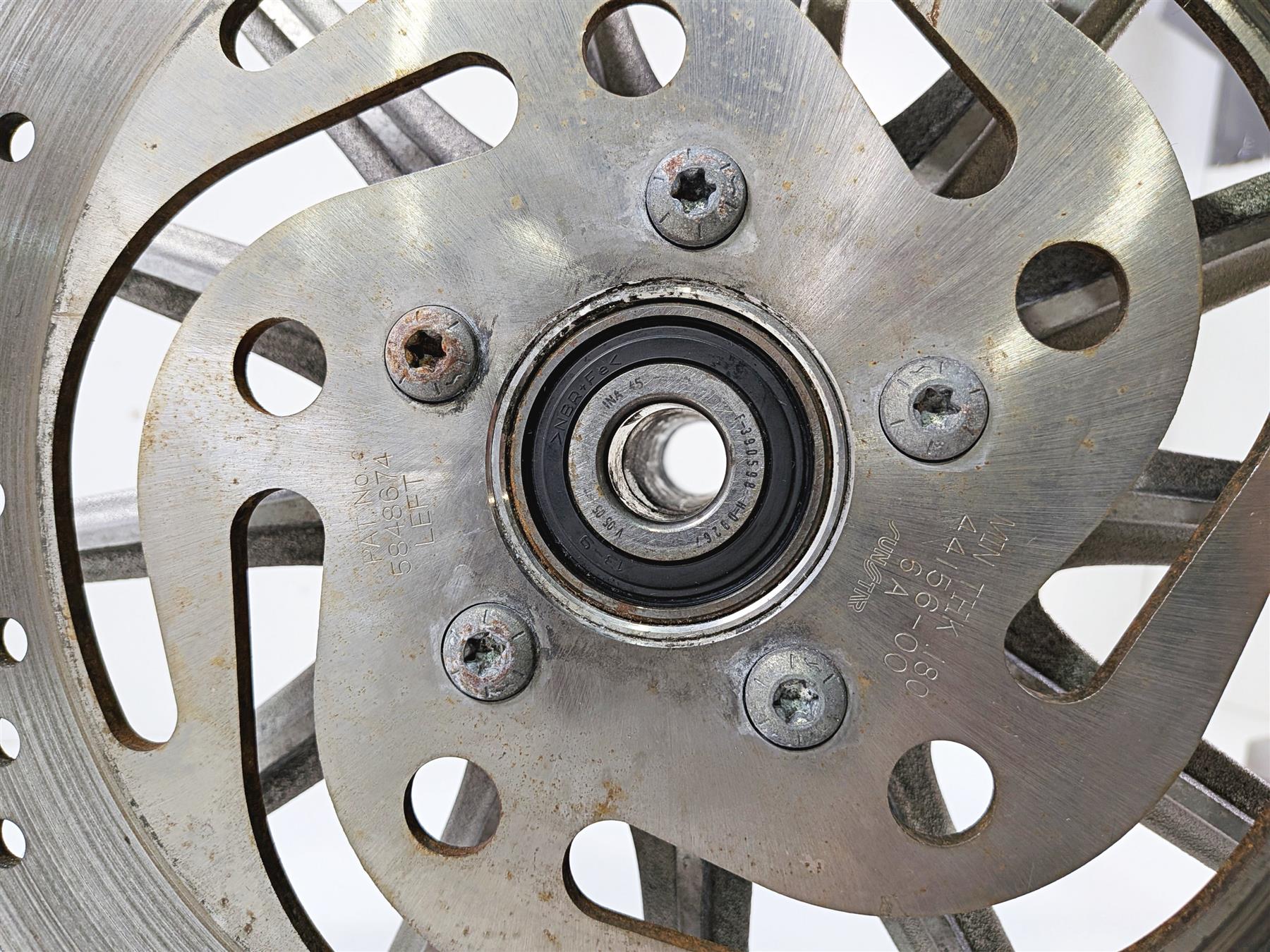 2006 Harley Sportster XL883 Low Front Wheel Rim 19x2.15 13 Spoke 43499-00A {{ shop.shopifyCountryName }} - Mototech271