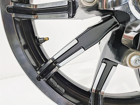 2018 Harley Touring FLHTCU Electra Glide Front Wheel Rim 17x3 Impeller Chrome 43300019-Mototech271