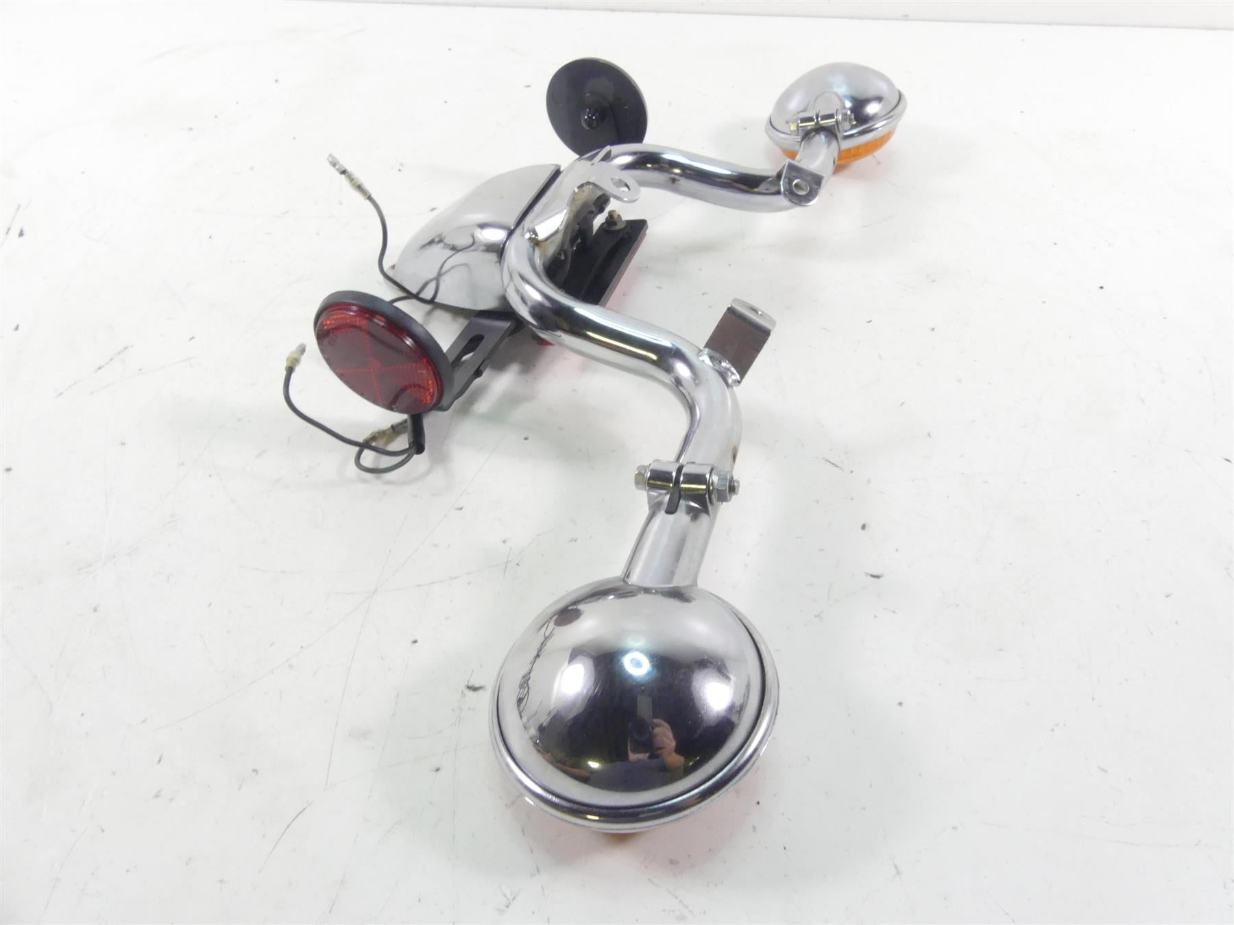 2001 Yamaha XV1600 Road Star Rear Chrome Blinker Turn Signal Bar 4WM-2317W-10-00 {{ shop.shopifyCountryName }} - Mototech271