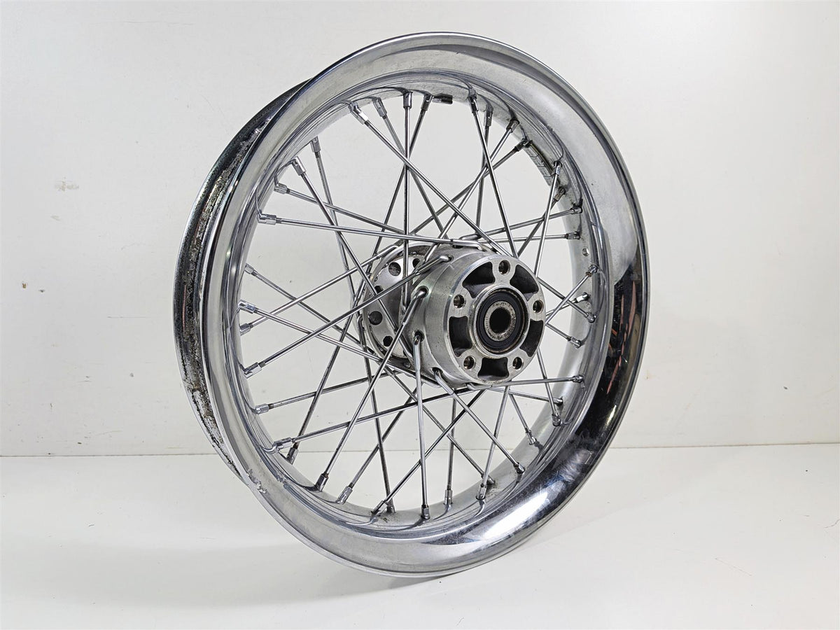 2000 Harley Touring FLHRCI Road King 16x3 Rear Wheel Spoke Rim -Runout 43440-05A {{ shop.shopifyCountryName }} - Mototech271