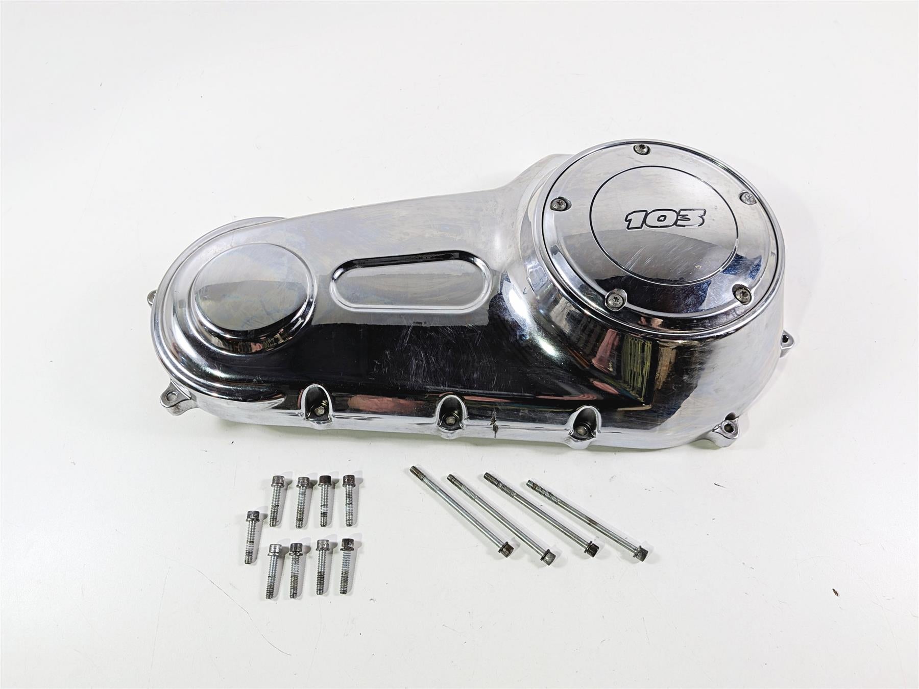 2012 Harley Softail FLSTF Fat Boy Outer Primary Drive Clutch Cover 60784-06 {{ shop.shopifyCountryName }} - Mototech271
