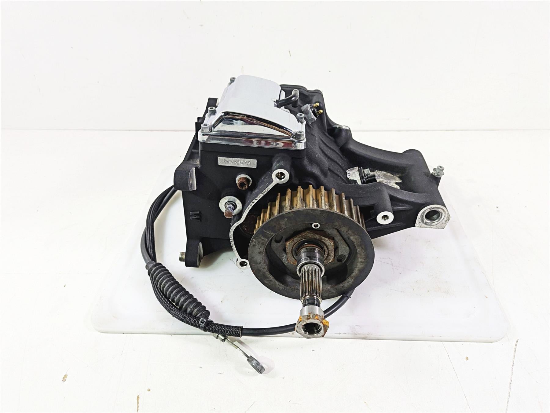 2009 Harley FXCWC Softail Rocker 6-Speed Transmission Gear Box 9k Only 33153-09 {{ shop.shopifyCountryName }} - Mototech271