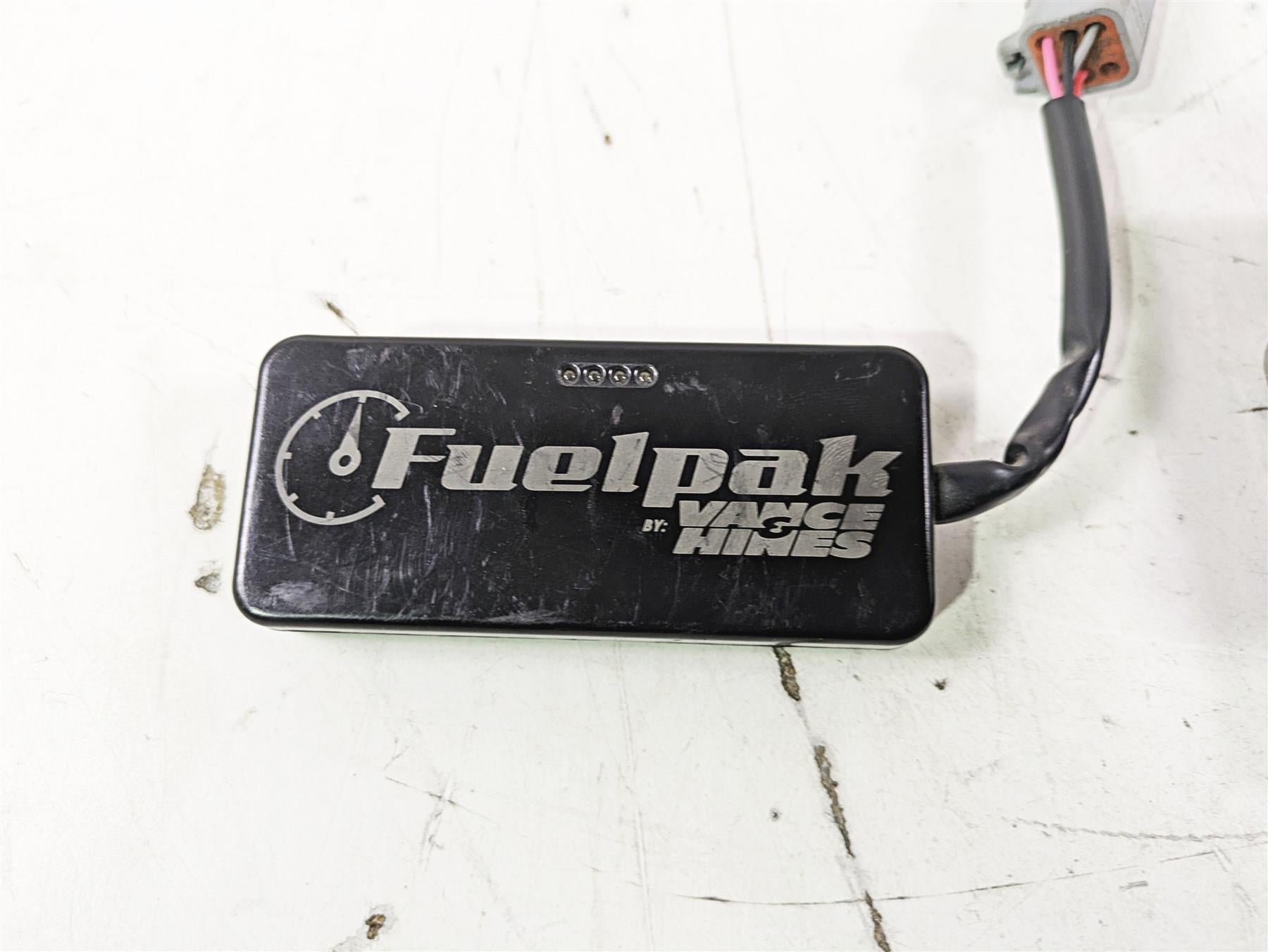 2016 Harley FLSTC Softail Heritage Cdi Ecu Ecm Engine Control Module With FP3 Vance & Hines Fuel Pack Unit 41000057 {{ shop.shopifyCountryName }} - Mototech271