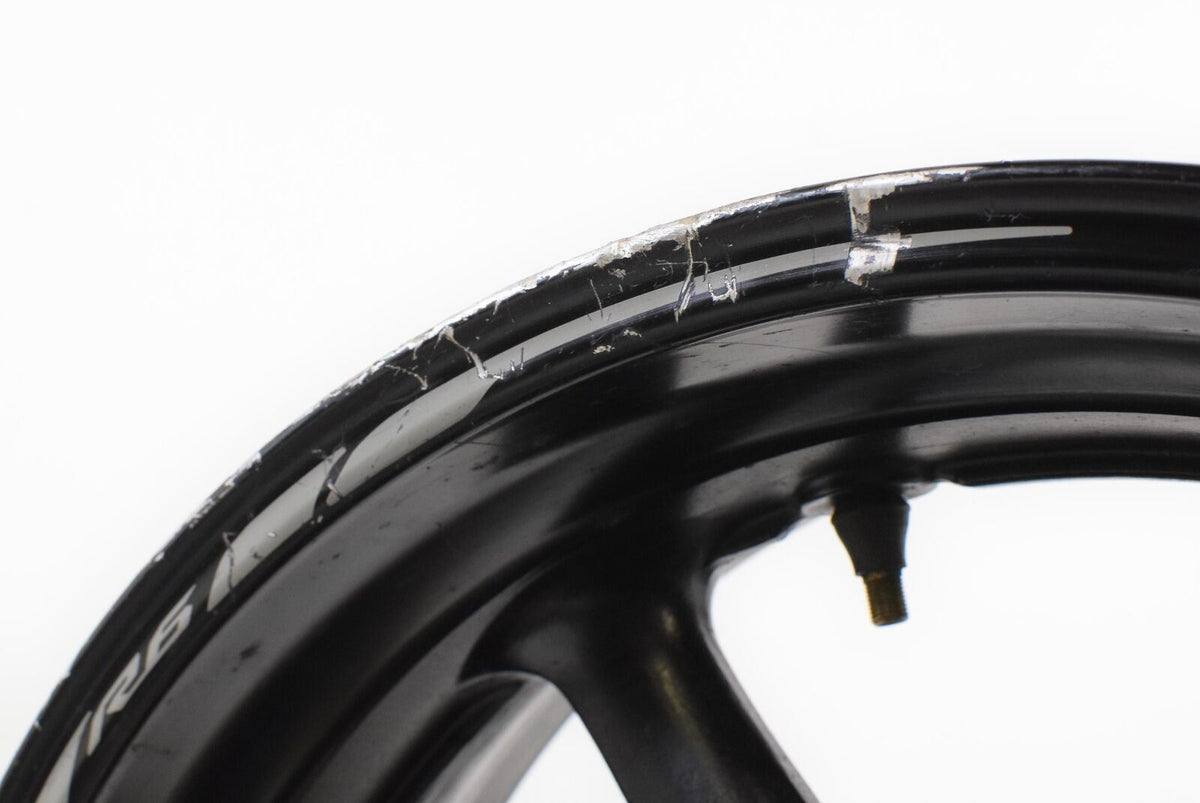 2016 Yamaha YZFR6 YZF R6 Rear Wheel Rim DENT 17x5.5 5SL-25338-00 {{ shop.shopifyCountryName }} - Mototech271