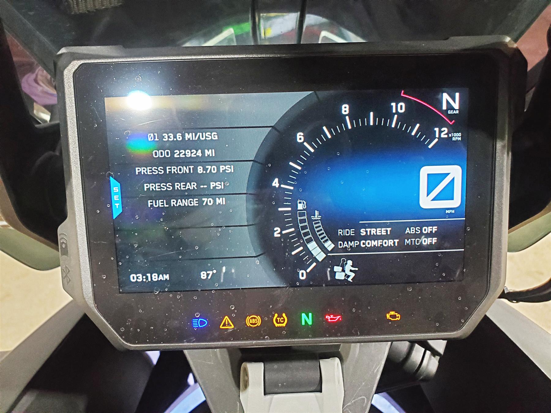 2018 KTM 1290 Super Adv S Tft Dashboard Speedometer 22K Instrument 60714069000 {{ shop.shopifyCountryName }} - Mototech271