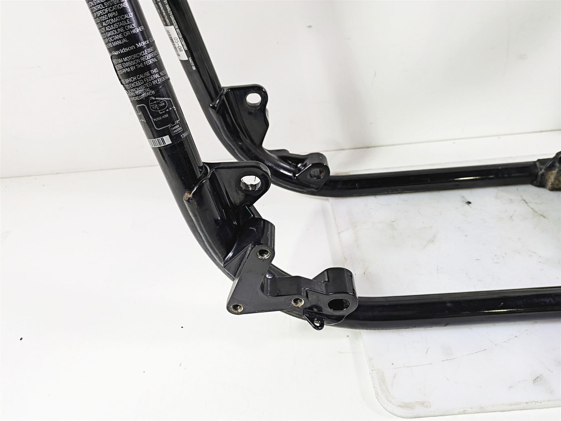 2008 Harley FLSTSB Cross Bones Straight Main Frame Chassis With Clean California Title 47173-11BHP {{ shop.shopifyCountryName }} - Mototech271