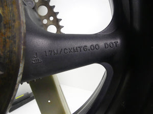 2004 Honda CBR1000RR SC57 Straight 17x6 Rear Wheel Rim  42650-MEL-D20ZC | Mototech271