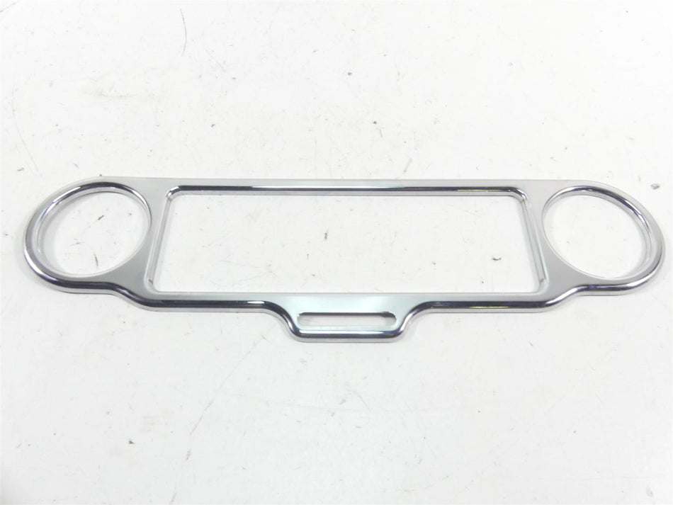 2005 Harley Touring CVO FLHTC SE Electra Glide Radio Gauges Chrome Trim Cover {{ shop.shopifyCountryName }} - Mototech271