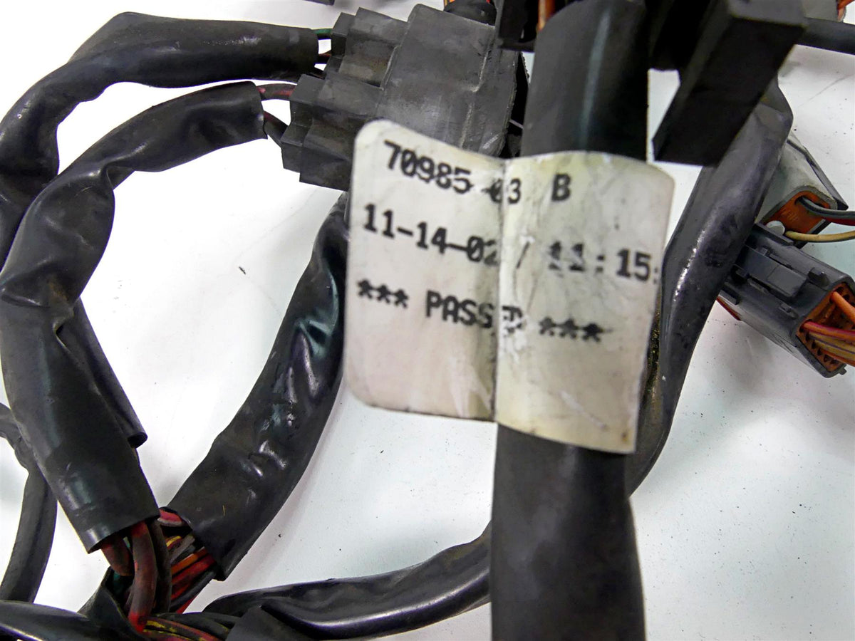2003 Harley Touring FLHTCI E-Glide 100TH Main Wiring Harness Loom 70985-03 {{ shop.shopifyCountryName }} - Mototech271