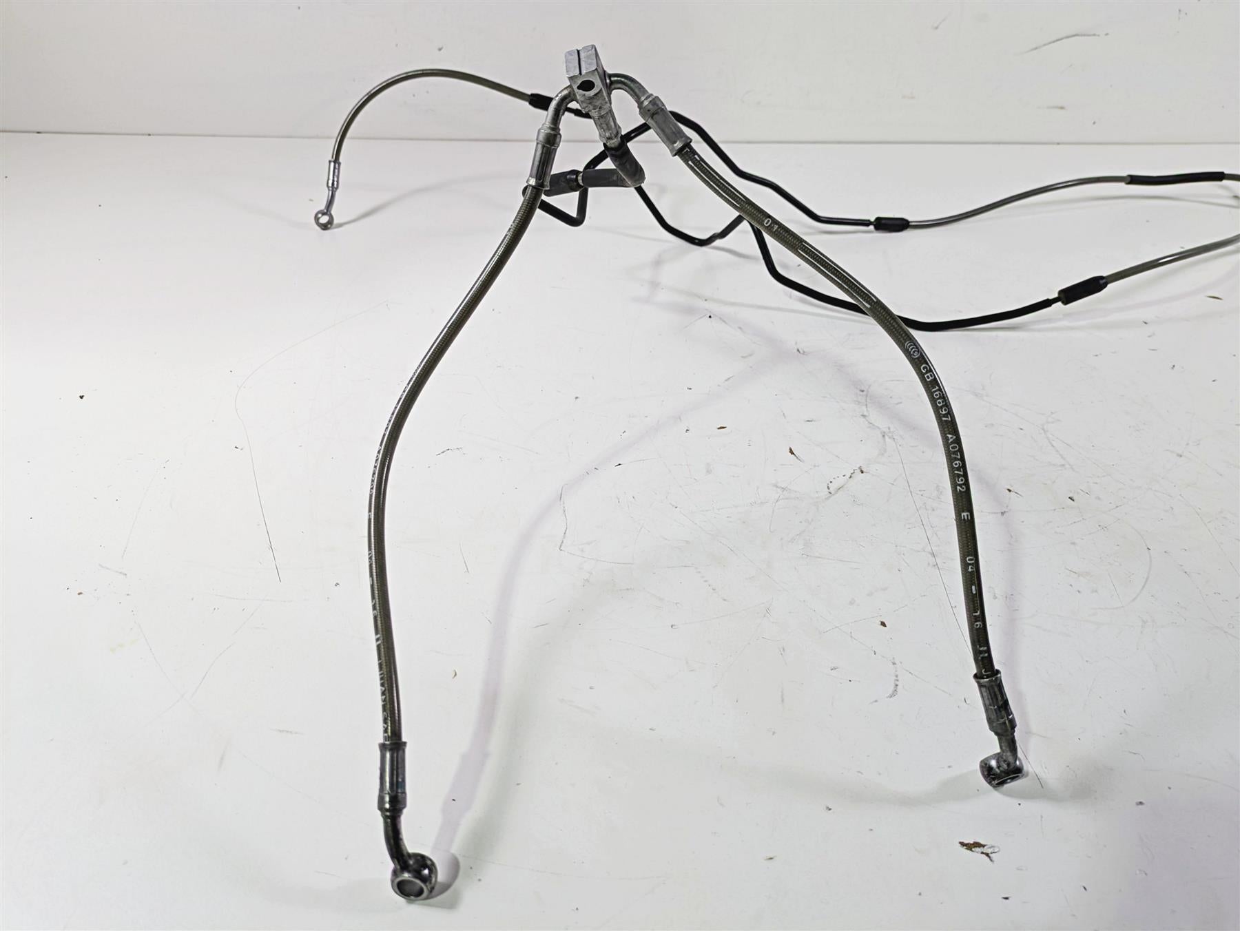 2016 BMW S1000RR K46 Front Abs Brake Line Set 34328549513 34328549514 {{ shop.shopifyCountryName }} - Mototech271