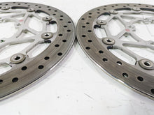 Load image into Gallery viewer, 2020 Triumph Daytona 765 Moto2 Brembo Front Brake Rotor Disc Set T2022080 | Mototech271
