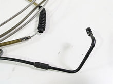 Load image into Gallery viewer, 2009 Harley FLSTSB Cross Bones Extended Brake Line Throttle Cable Set 15&quot; | Mototech271
