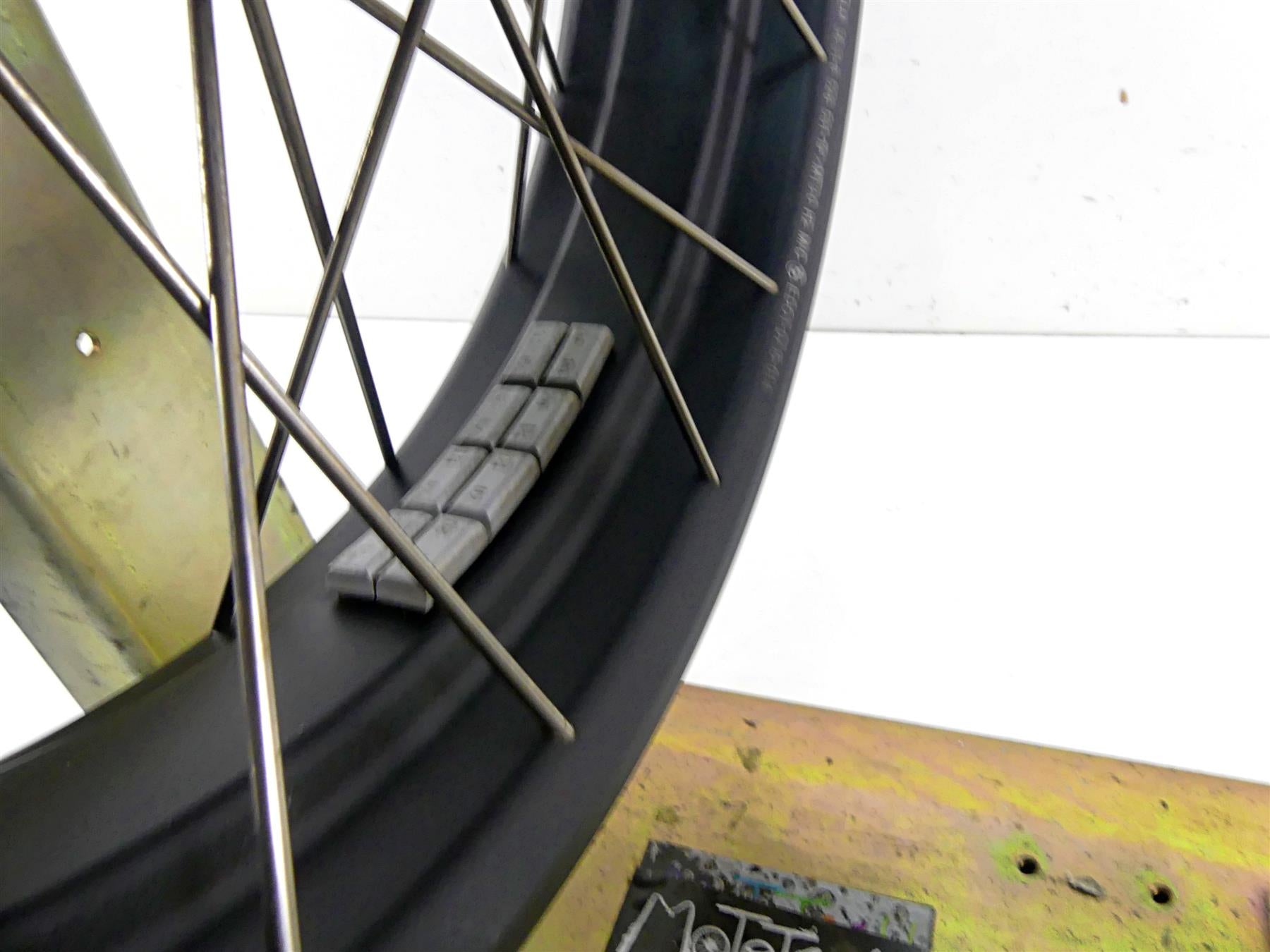 2016 BMW R1200GS Adv K51 Straight Front Wheel Rim Spoke Black 18x3 ...