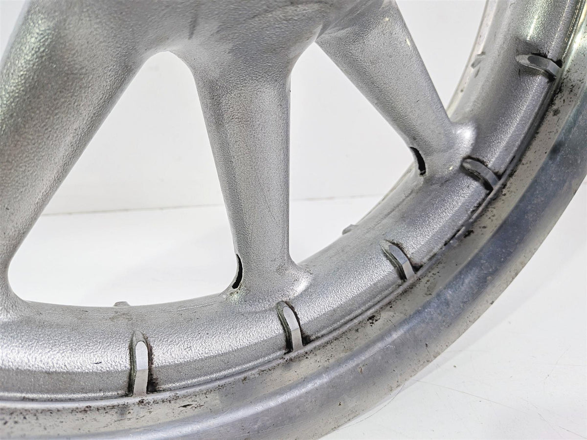 2004 Harley Touring FLTRI Road Glide Straight 9 Spoke 16x3 Front Wheel Rim 43421-00-Mototech271