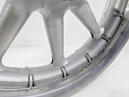 2004 Harley Touring FLTRI Road Glide Straight 9 Spoke 16x3 Front Wheel Rim 43421-00-Mototech271