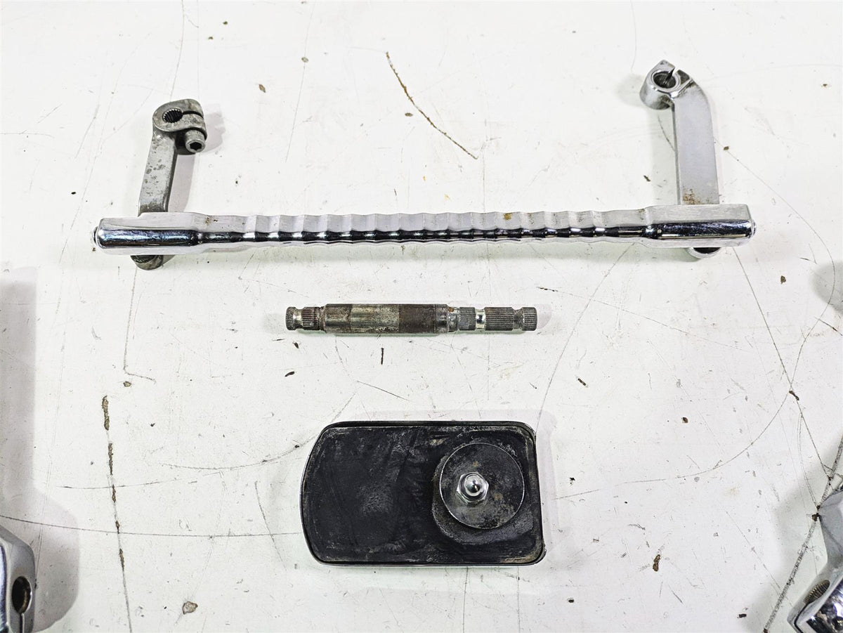 2003 Harley Touring FLHTCUI E-Glide 100th Billet Shift Lever & Links 33600001 {{ shop.shopifyCountryName }} - Mototech271