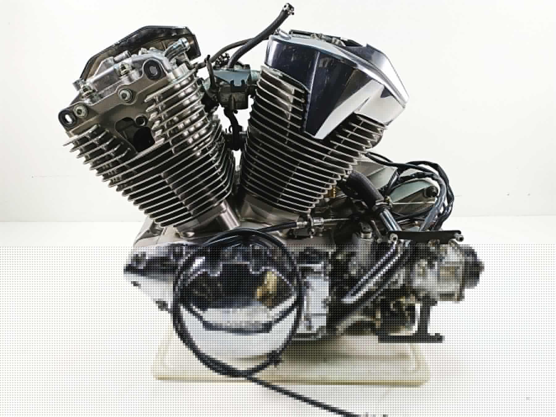2006 Honda V-Twin VTX1300 R Running Engine Transmission 4k - Vid 11100-MEA-670 {{ shop.shopifyCountryName }} - Mototech271