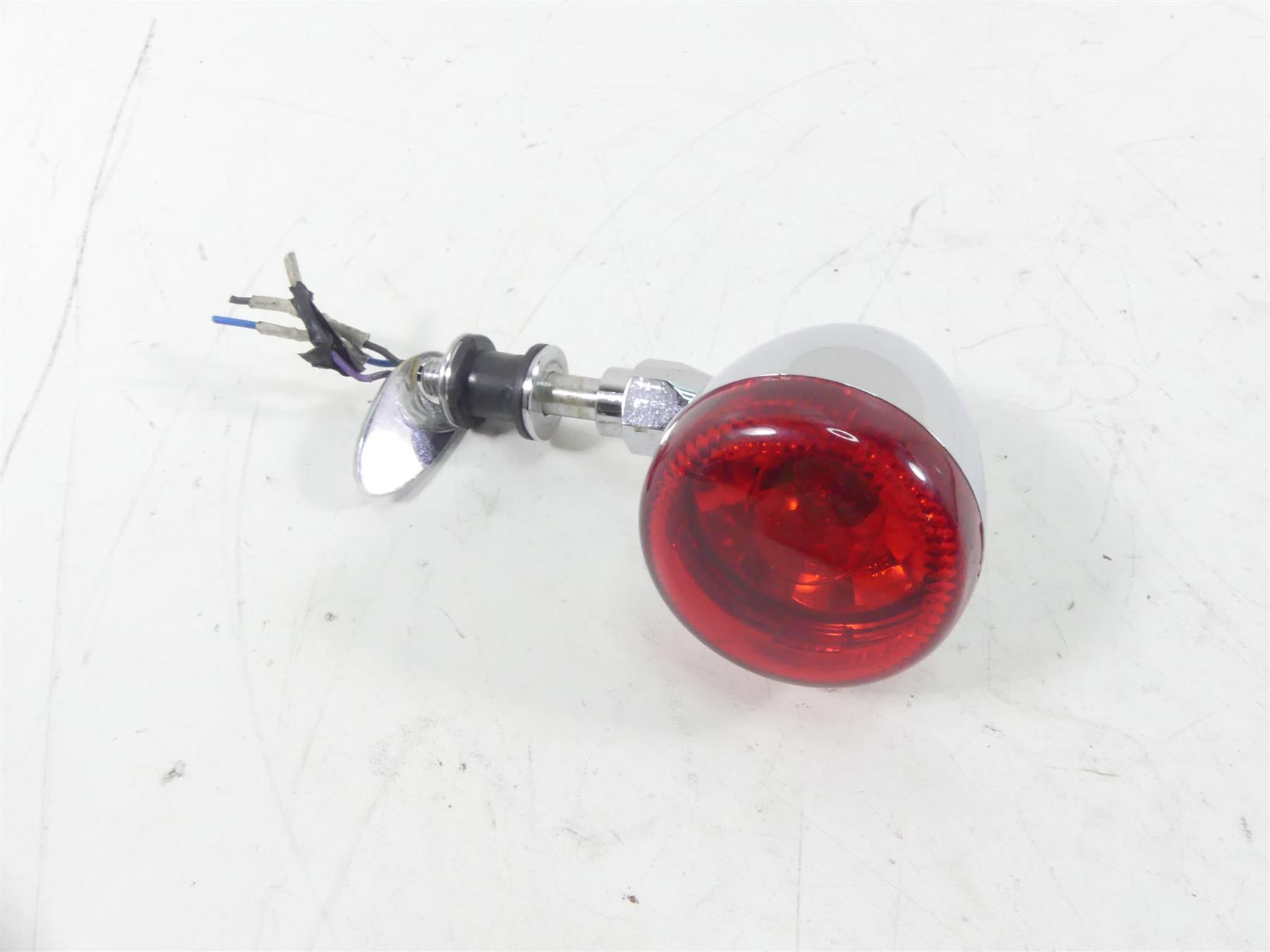 2013 Harley FXDWG Dyna Wide Glide Rear Chrome Blinker Turn Signal 68461-09 {{ shop.shopifyCountryName }} - Mototech271