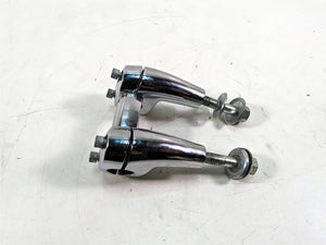 2012 Harley FLD Dyna Switchback Chrome Handlebar Riser Holder 55900004 | Mototech271
