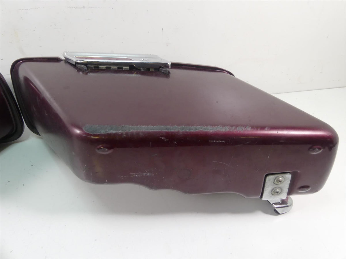 2015 Harley FLD Dyna Switchback Left Right Saddle Bag Saddlebag Set 90200019BDK {{ shop.shopifyCountryName }} - Mototech271
