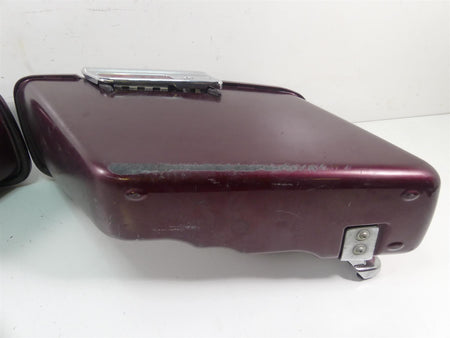 2015 Harley FLD Dyna Switchback Left Right Saddle Bag Saddlebag Set 90200019BDK {{ shop.shopifyCountryName }} - Mototech271