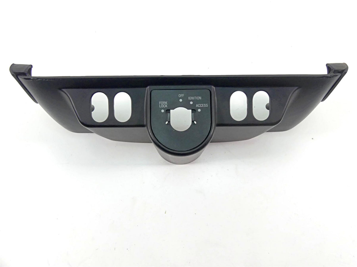 2003 Harley Touring FLHTCI E-Glide 100TH Ignition Switch Fairing Cover 58510-96 {{ shop.shopifyCountryName }} - Mototech271