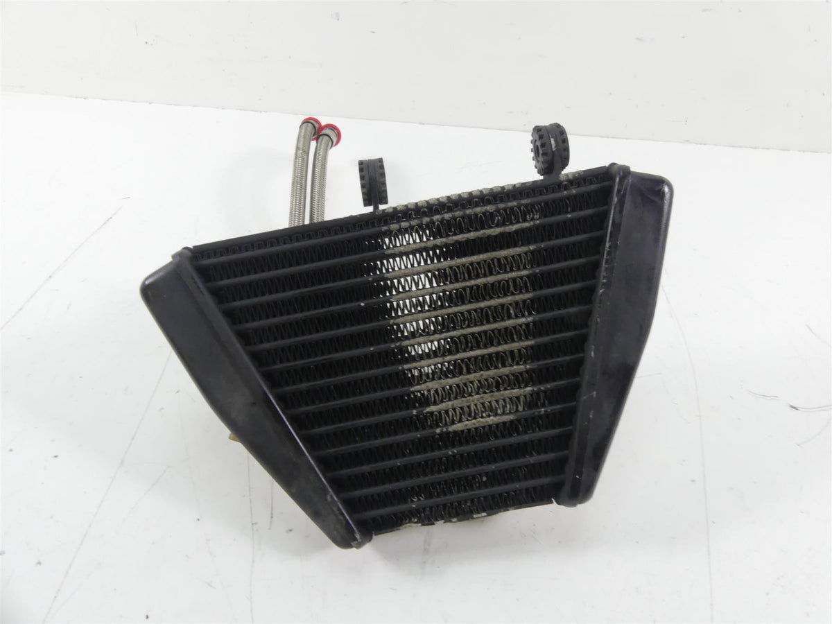 2015 Ducati Diavel Carbon Red Oil Cooler Radiator + Mount & Lines -Read 54840941 {{ shop.shopifyCountryName }} - Mototech271