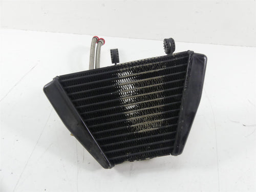 2015 Ducati Diavel Carbon Red Oil Cooler Radiator + Mount & Lines -Read 54840941 | Mototech271