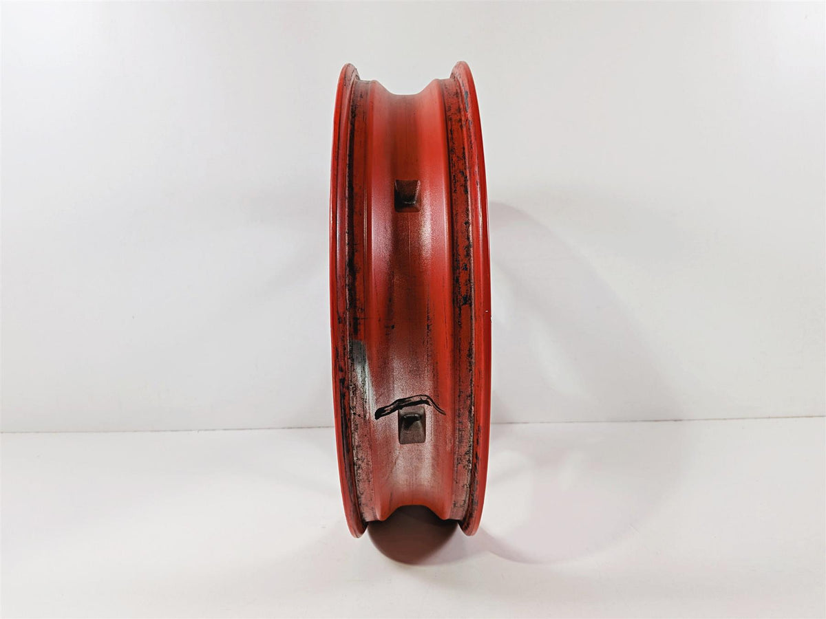 2016 Aprilia RSV 1100 Tuono V4 Factory Strgt Front Red 17x3.5 Wheel Rim 2B002105 {{ shop.shopifyCountryName }} - Mototech271
