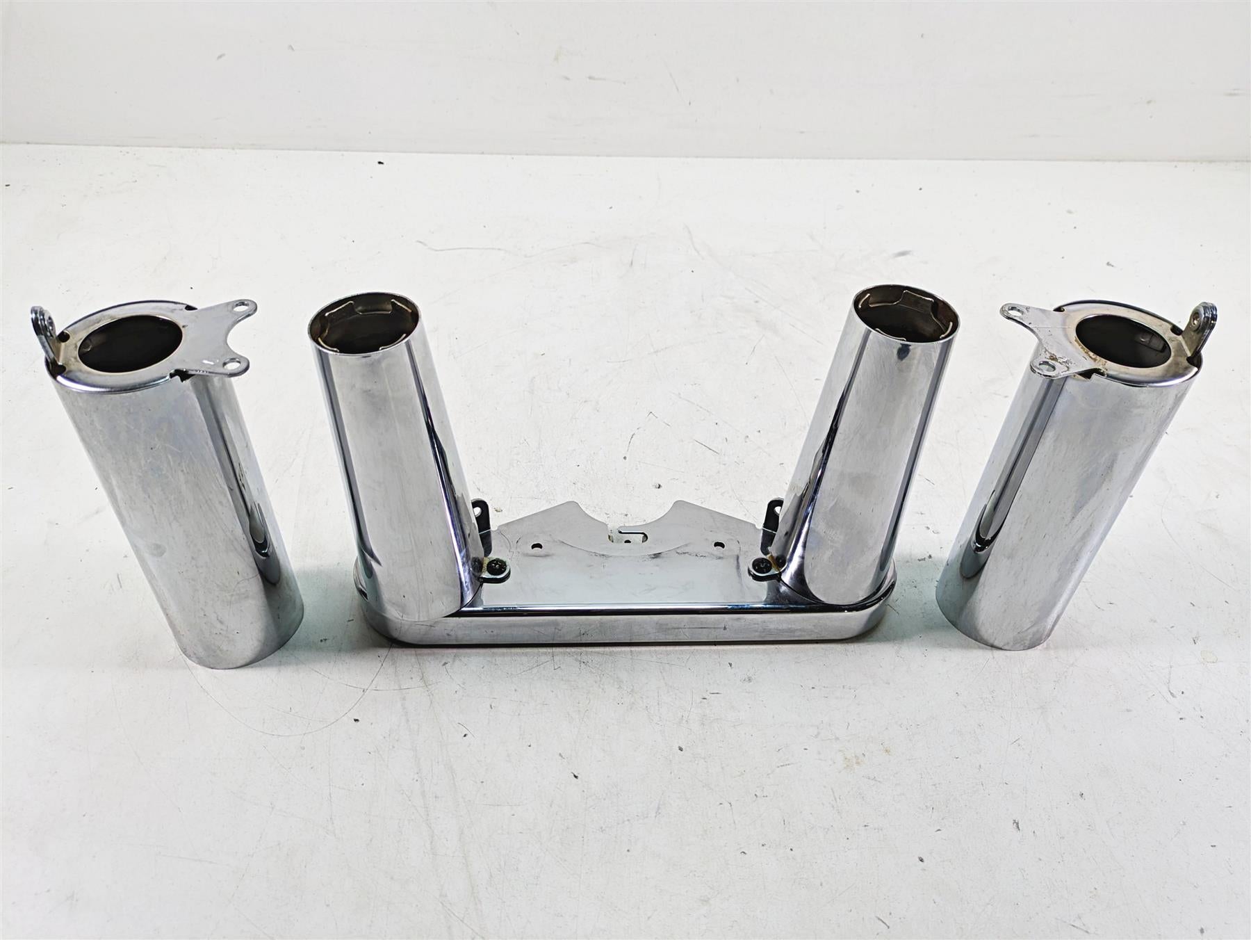 1997 Kawasaki VN1500 Vulcan Tiple Tree Fork Tube Cover Set 44033-1217 44033-1235 | Mototech271
