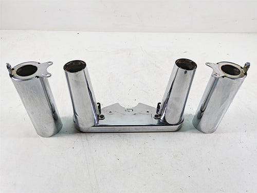 1997 Kawasaki VN1500 Vulcan Tiple Tree Fork Tube Cover Set 44033-1217 44033-1235 | Mototech271