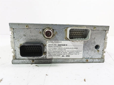 2003 Harley Touring FLHTCUI E-Glide 100th Radio Cd-Player RS9803UD 76146-03 {{ shop.shopifyCountryName }} - Mototech271