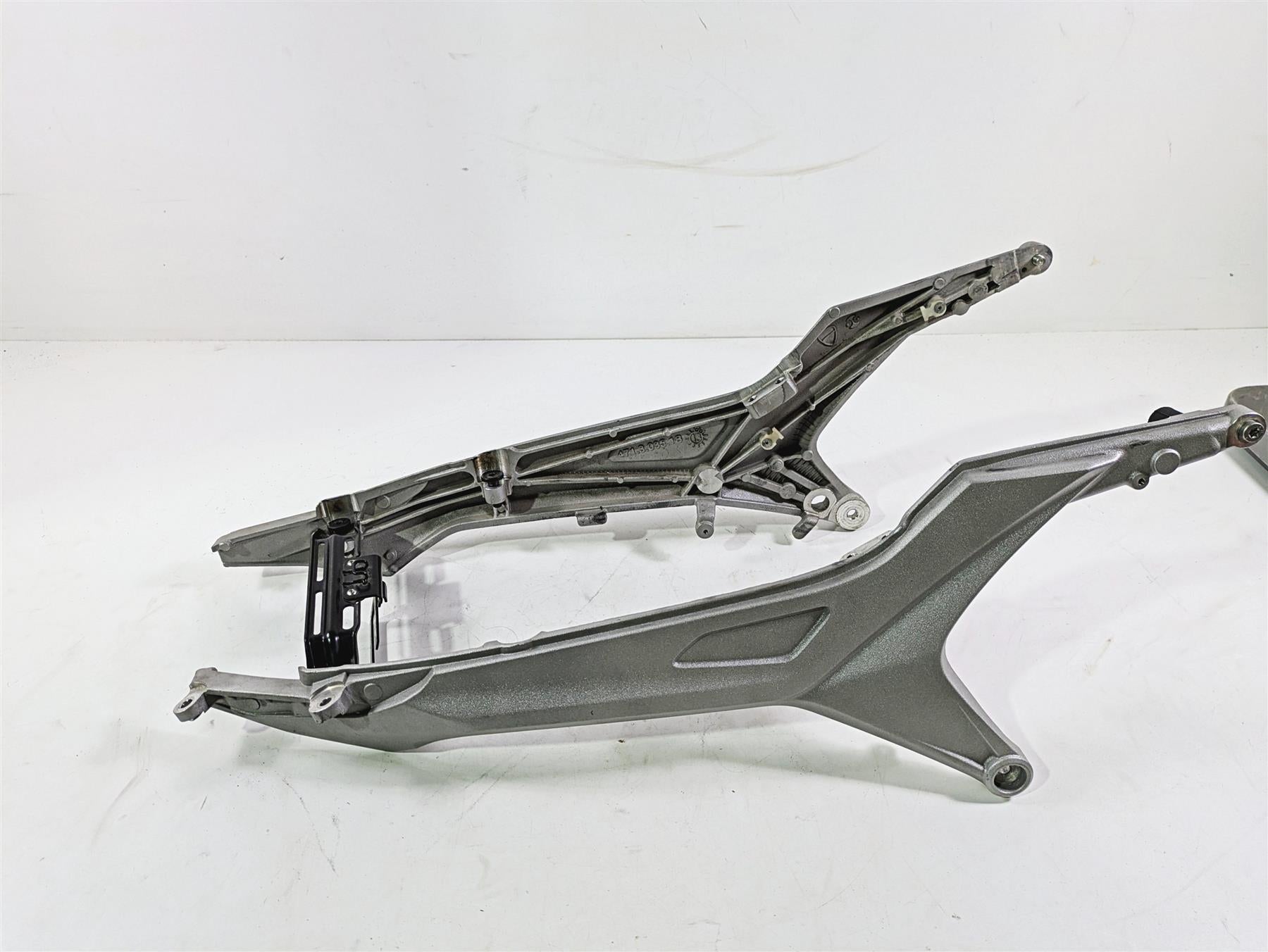 2013 Ducati Hyperstrada 821 Rear Subframe Assembly L 47110351BA R 47110361BA {{ shop.shopifyCountryName }} - Mototech271